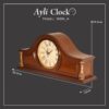 Chic and Practical The Ultimate Wooden Desk Clock for Professionals (1)