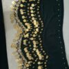 Chiffon Belly Dance Hip Scarf - Perfect for Festival with Silk Thread & Coins (1)