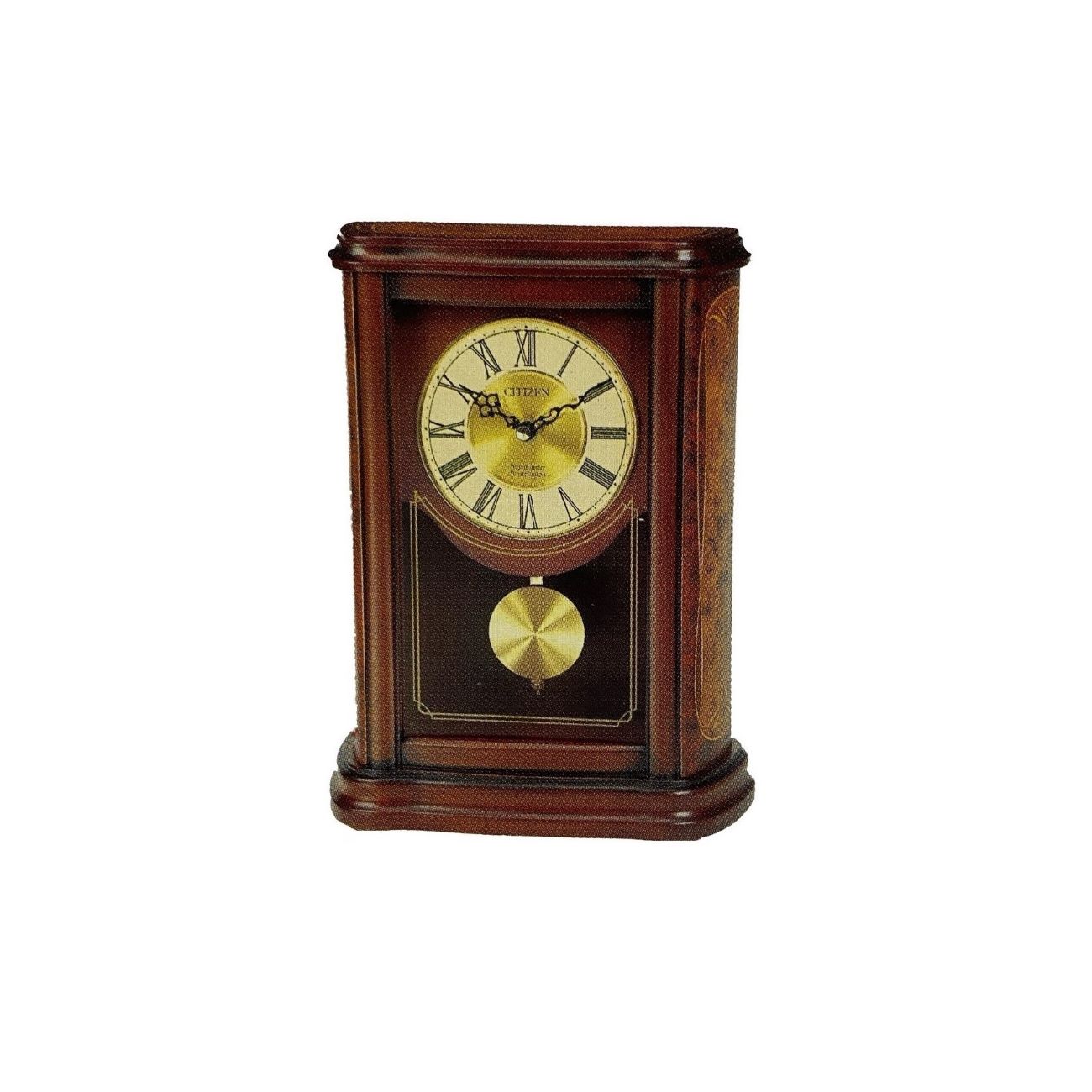 Citizen Vintage Houten Bureauklok – Kunstzinnig Design