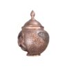 Copper Sugar Bowl - Human Face Unique Design (5)