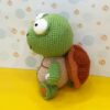 Cute and Cozy Knitted Turtle Doll – Beautiful Handmade Woolen Toy (4)