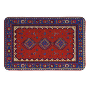 Decoratieve placemats met Perzisch tapijtontwerp (set van 4)