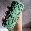 Elegant Candle Mold - Ideal for Homemade Candle with Engraved Cylinder Design (4)