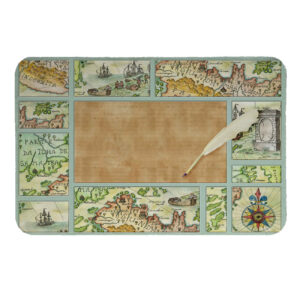 Groene Fluwelen Placemats – Set van 4