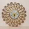 Elegant and Timeless Brass Wall Clock with Classic Design for a Refined Look