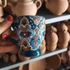 Enamel Glazed Pottery Mug – Unique Handmade Mug for Tea or Coffee (6)