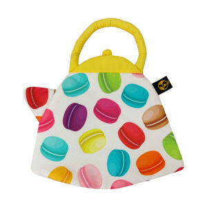 Fantasie-Thema Theemuts Macaron Wit