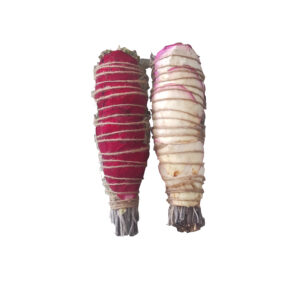 Bloemrijke Smudge Kit – Salie en Roos (Set van 4)