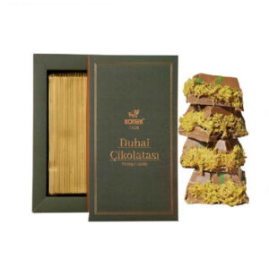 Geschenk Pistache Chocolade Konak – Gastronomische Smaak, Mooie Verpakking 200 gram (2x)