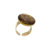 Gold Plated Arabic Bismillah Necklace & Ring Set – Halal Gift for Muslim Brothers & Sisters (3)
