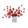 Hair Comb Clip, Blossom Design for Women Set of 2