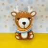 Handcrafted Knitted Deer Doll – Soft and Charming Handmade Toy (1)