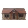 Handcrafted Wooden Tissue Box in Charming Cottage-Style Design