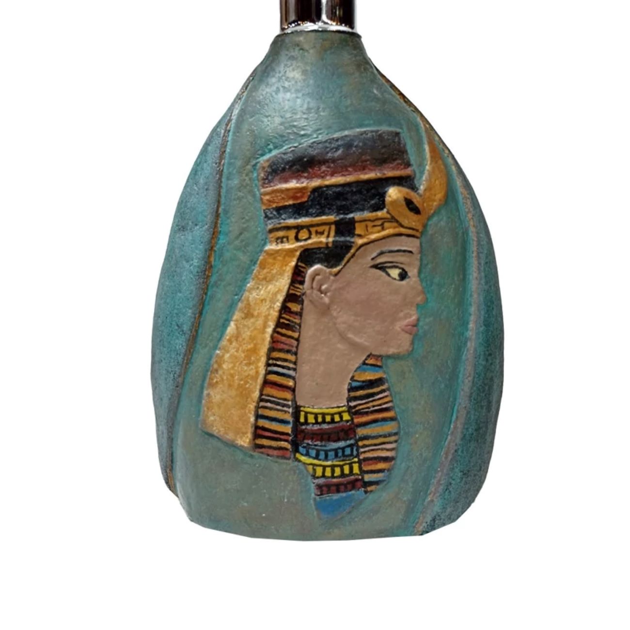 Handgemaakte Tafellamp met Egyptisch Ontwerp