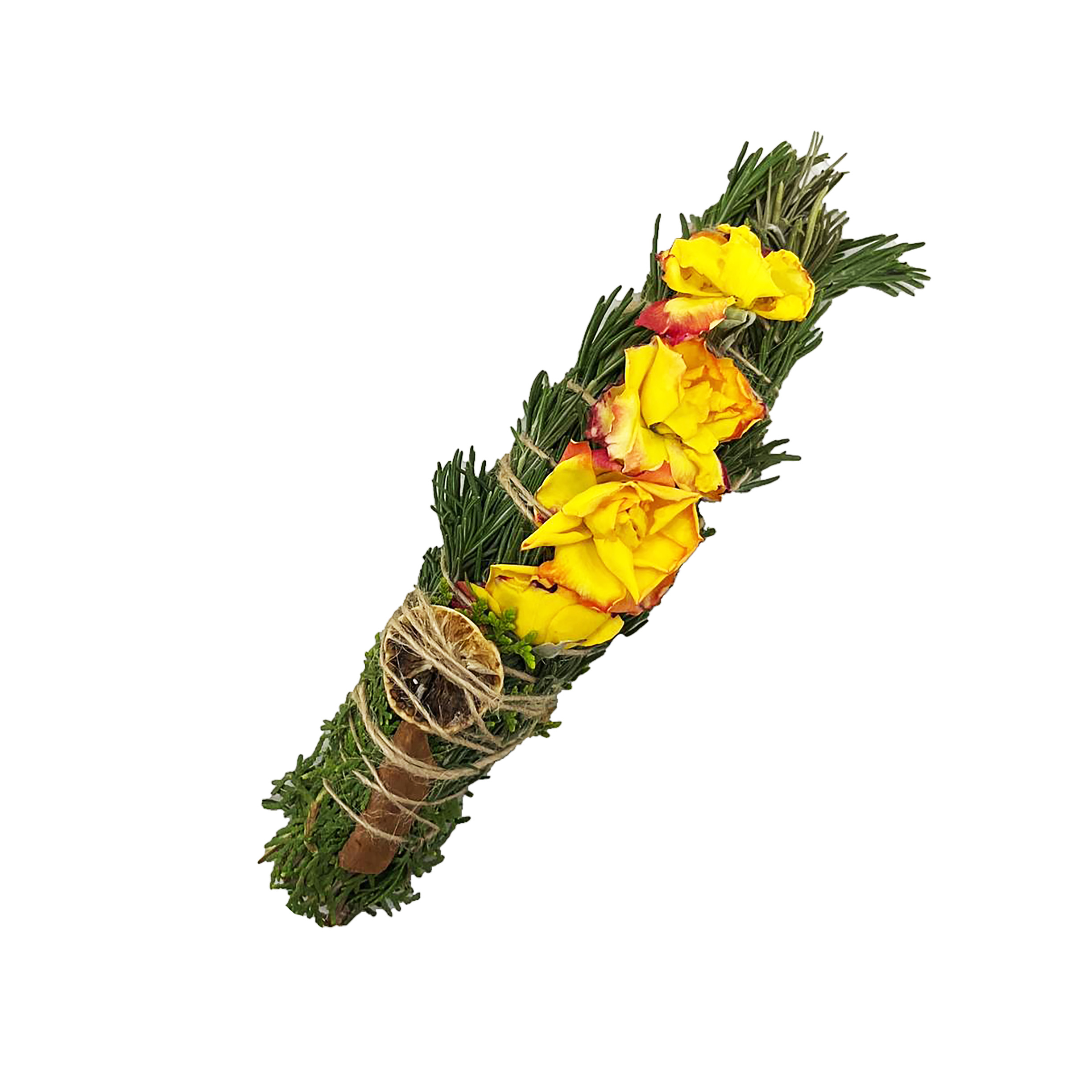Handgemaakte Rozemarijn en Roos Smudge – Set van 3