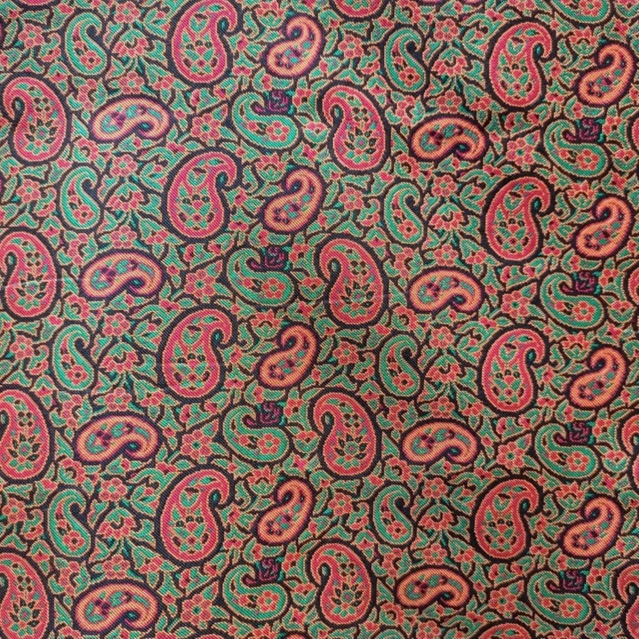 Erfgoed Jacquard Termeh Stof – Luxe Artistiek Geweven Textiel