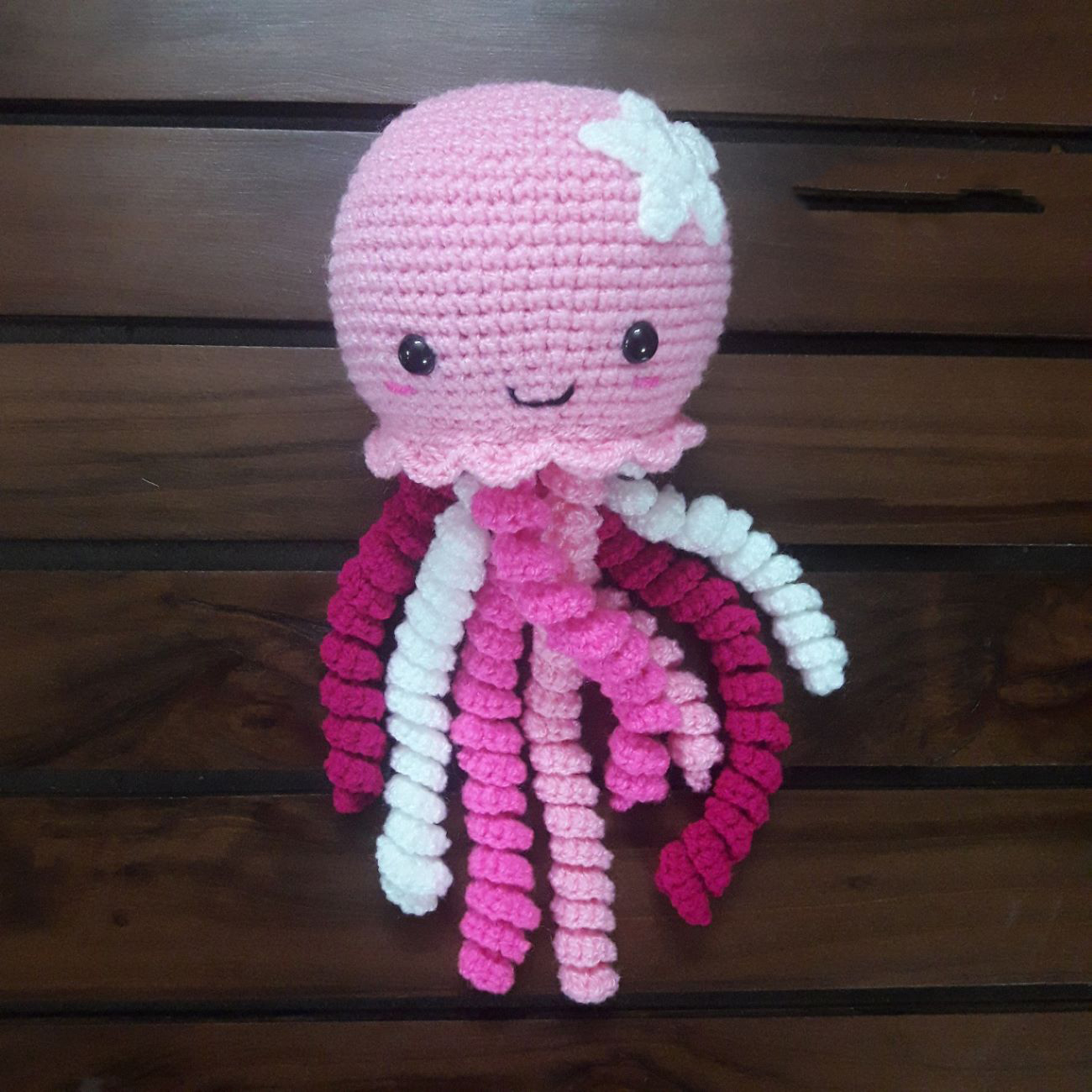 Gebreide Octopus Pop – Amigurumi Handgemaakt