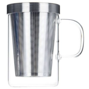 Minimalistische Glazen Infuser Beker – 500 ml