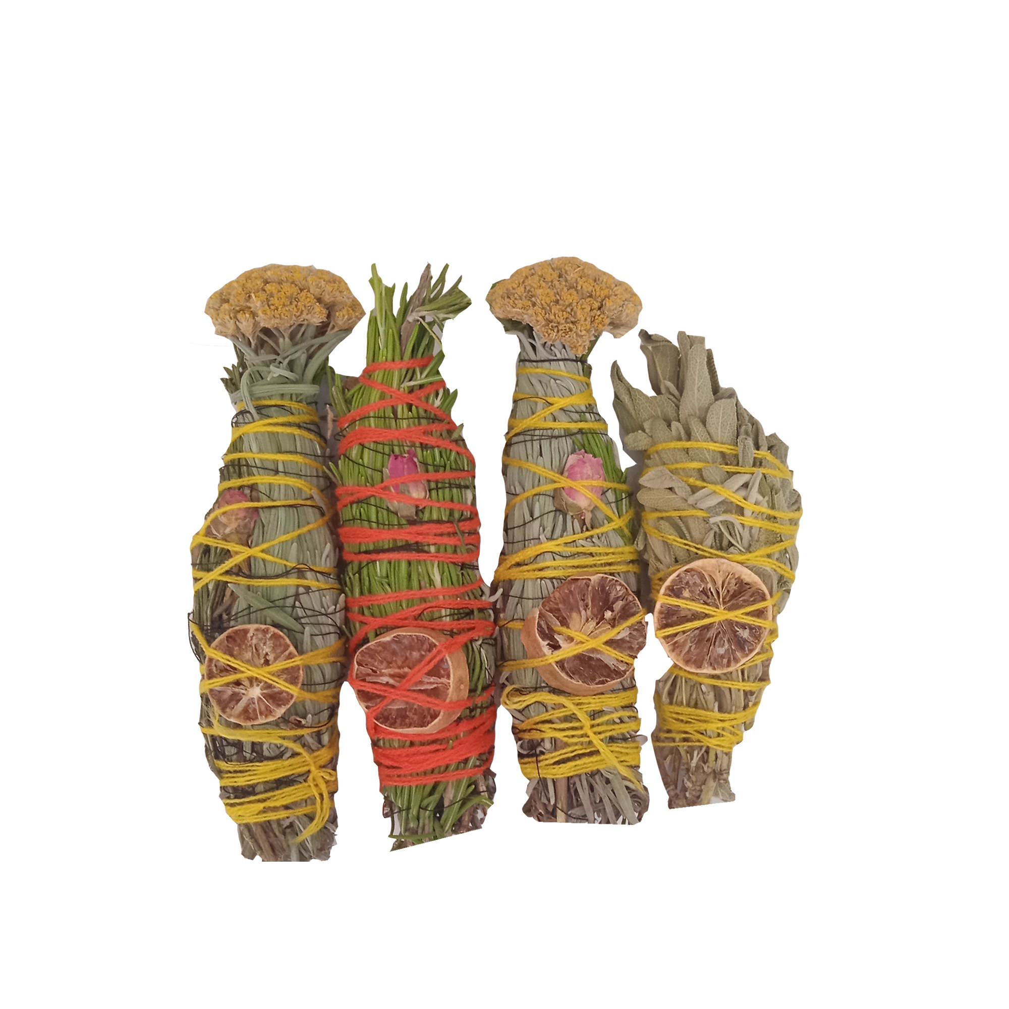 Gemengd Kruiden Smudge Kit – Set van 4