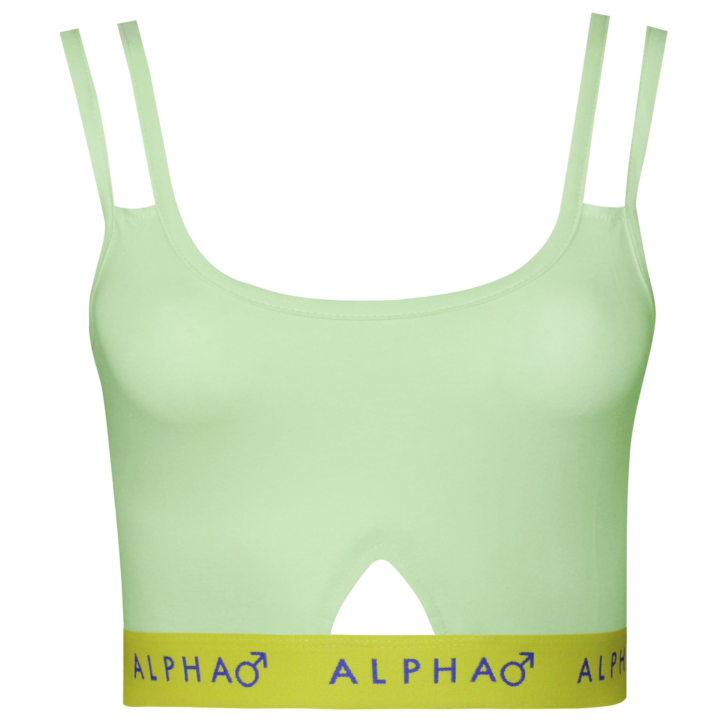 Beugelvrije Koza Sport-BH en Short Set – Lichtgroen