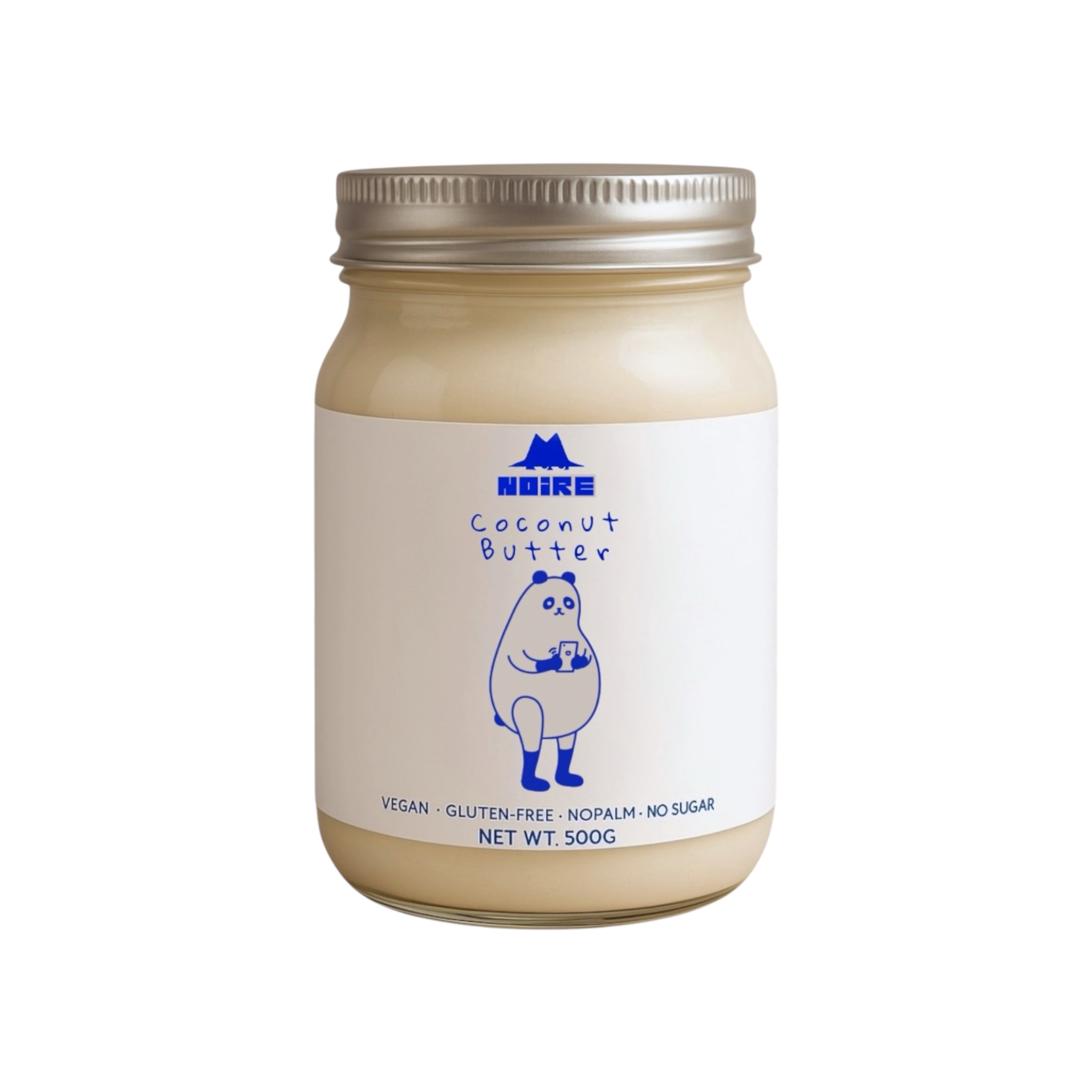 Biologische Gladde Kokosbotercrème Noire (Set van 2)