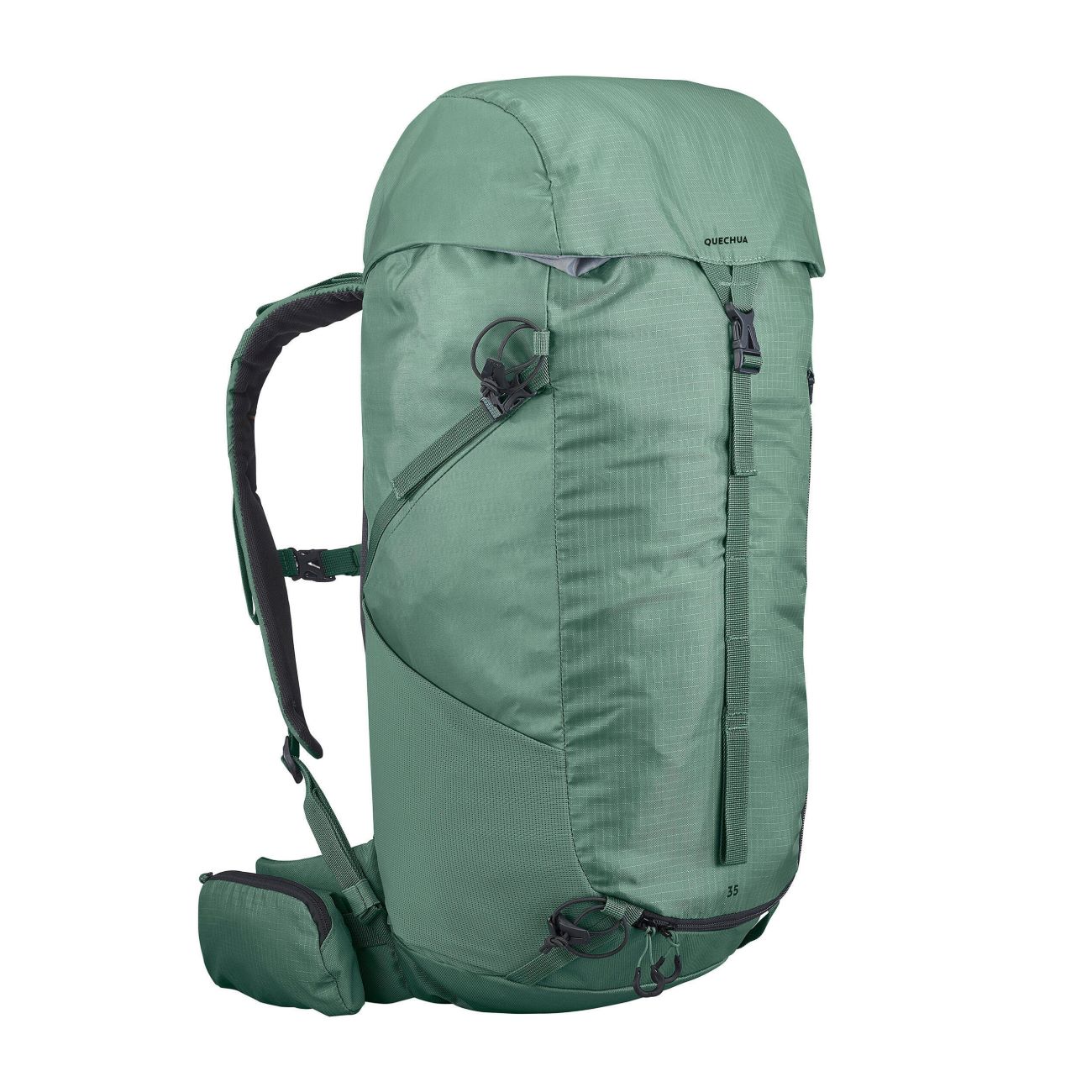 Quechua MH100L Wandelrugzak – 35 Liter – Groen