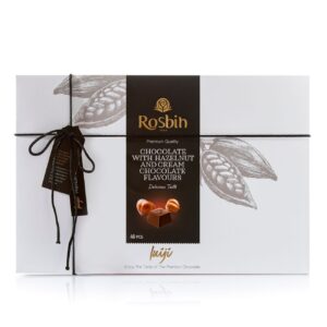 Rosbin Star Chocolade Geschenkdoos – Hazelnoot – Set van 3