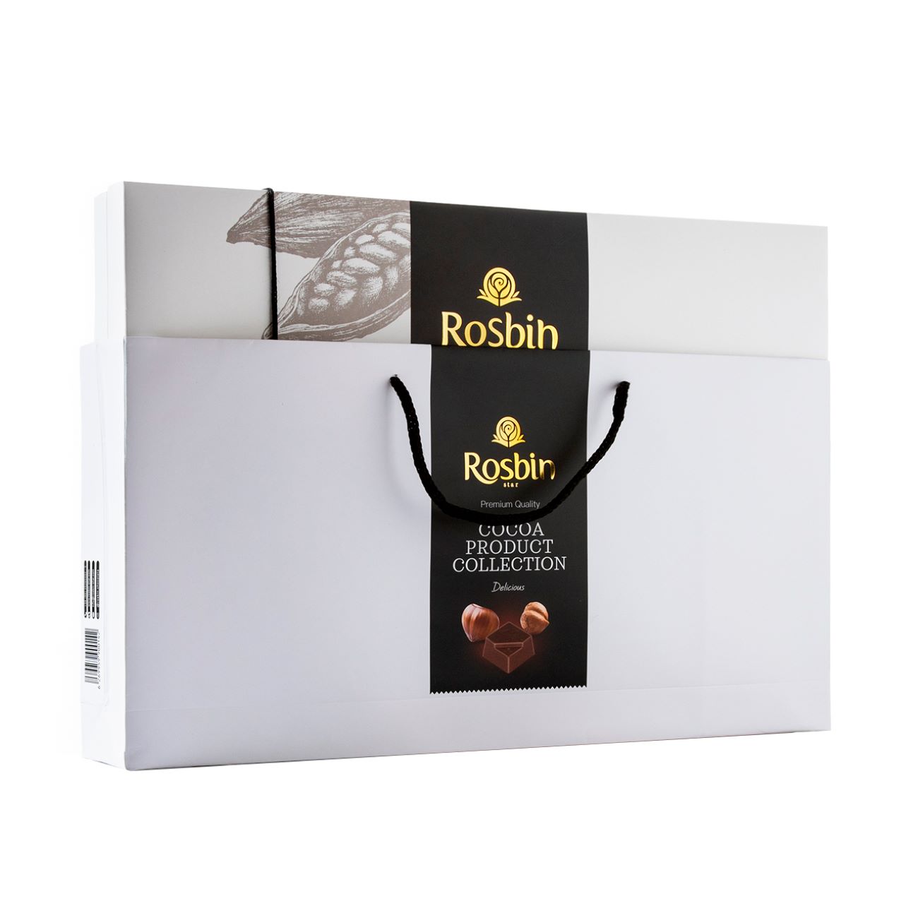 Rosbin Star Chocolade Geschenkdoos – Hazelnoot – Set van 3