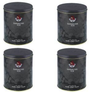 Shahrzad Geïmporteerde Zwarte Thee – 325g (Pak van 4))