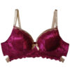 Sponge-Style Padded Bra and Thong Set with Gentle Underwire (4)
