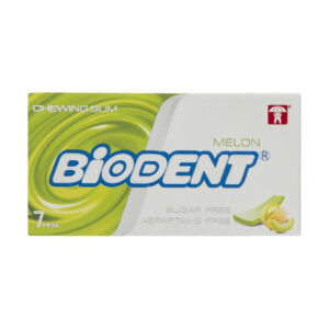 Biodent Suikervrije Kauwgom – Meloen Smaak (6 Stuks)