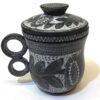 Tea Infuser Three-Piece Handmade Natural Stone for Herbal and Loose Leaf Brewing (2)