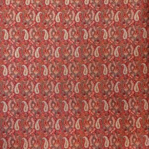 Termeh: Perzische Schat – Rood Paisley Textiel