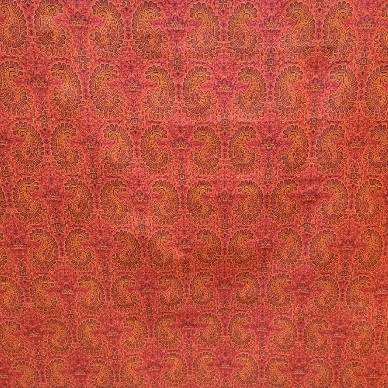Termeh Pracht: Handgemaakte Perzische Textielen – Oranje