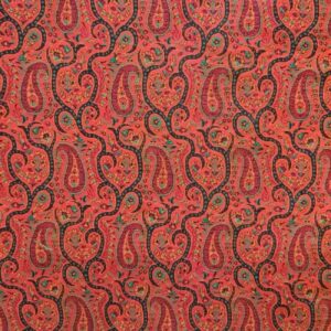 Termeh: Erfenis van Perzische Textielkunst – Rood