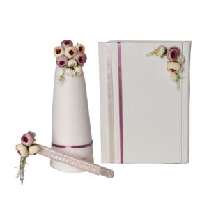 Trouw Suikerhoorn Set – Nowruz & Verloving – Wit