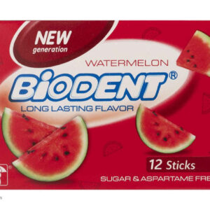 Biodent Watermeloen Kauwgom – Set van 12