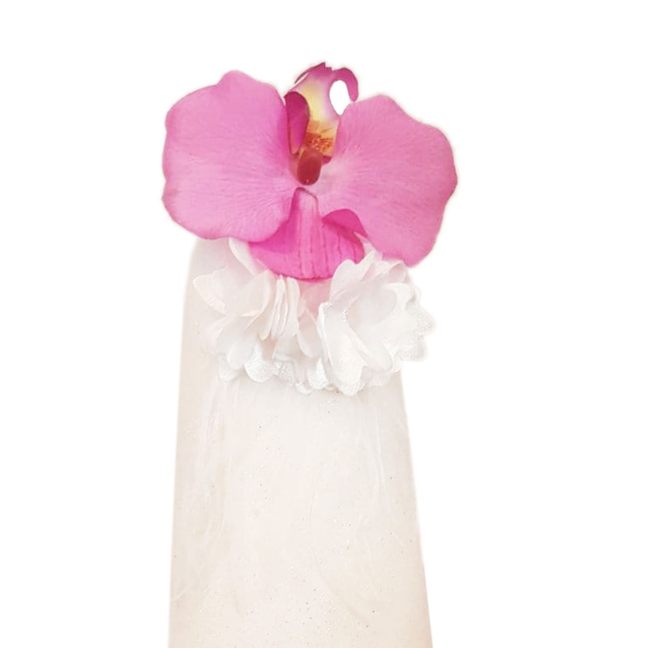 Bruiloft Suiker Kegel met Bloemen (Set van 5)
