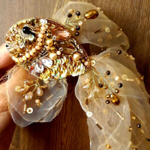 Kleurrijke Vis Broche – Goudkleurig met Emaille