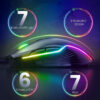 Wireless Gaming Mouse – 6 Buttons, Optical Sensor, 3600 DPI, 2.4GHz, USB Dongle (5)