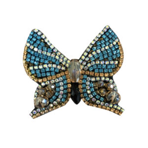 Dames Broche – Blauwe Vlinder