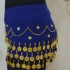 Women's Gold Coin Fringe Scarf – Hip Shawl Suitable for Arabic Dance (2)