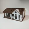 Wooden Tissue Cover - House Style Design (1)