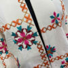 Artfully Embroidered Cream Manto – Inspired by Persian Needlework (3)