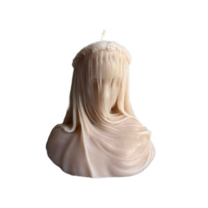 Bruid Ontworpen Sculptuurkaars – Paraffine