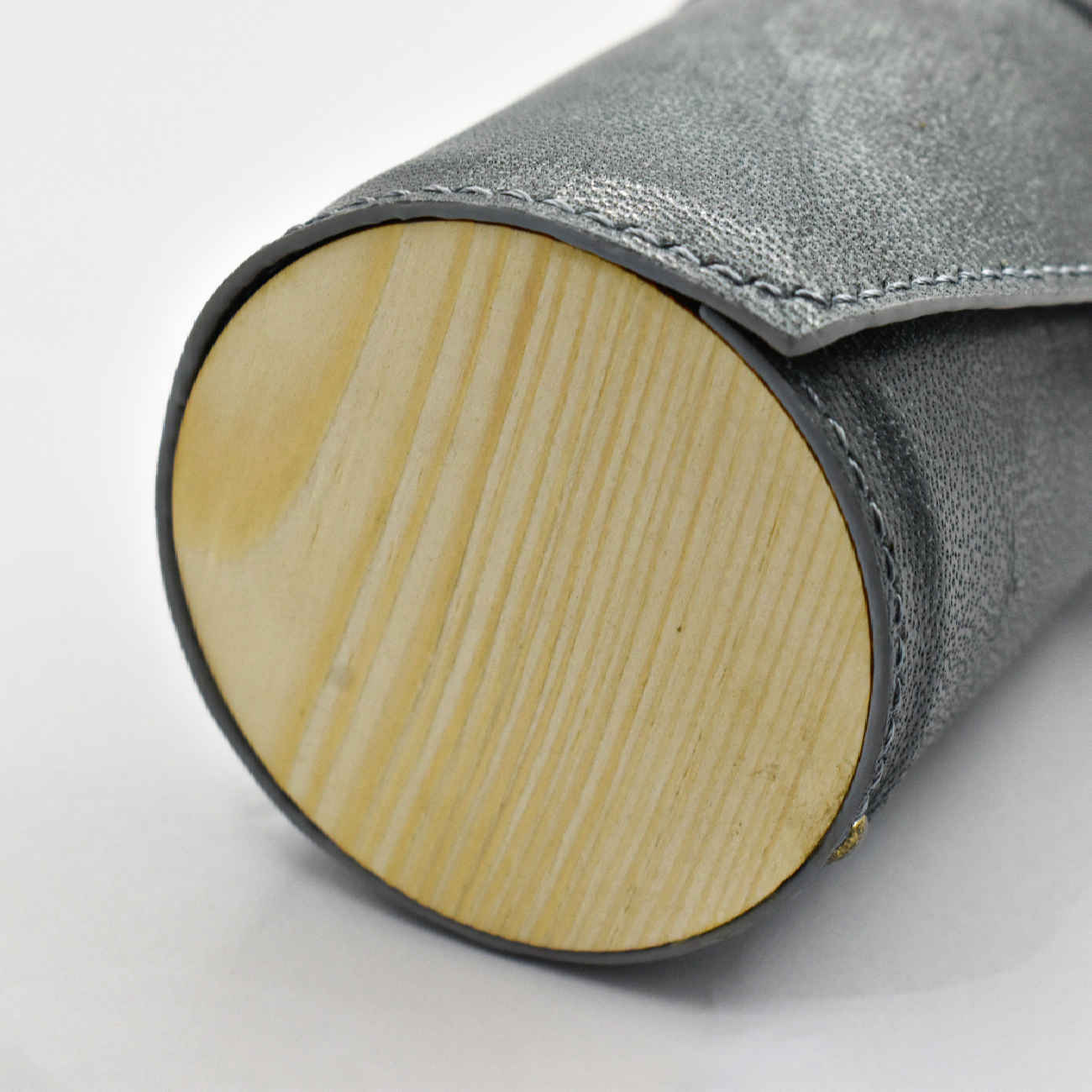 Klassiek etui van natuurlijk geitenleer