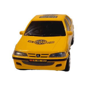 Klassieke Iraanse taxi speelgoedauto – Geel