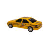 Classic Iranian Taxi Toy – Peugeot Pars Model with Lights in Yellow (5)