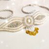 Crystal Pearl Kurdish Jewelry Belt - Elegant, Handcrafted & Unique for Wedding (1)