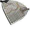 Elegant Black & White Mini Scarf – A Timeless Fashion Accessory (3)